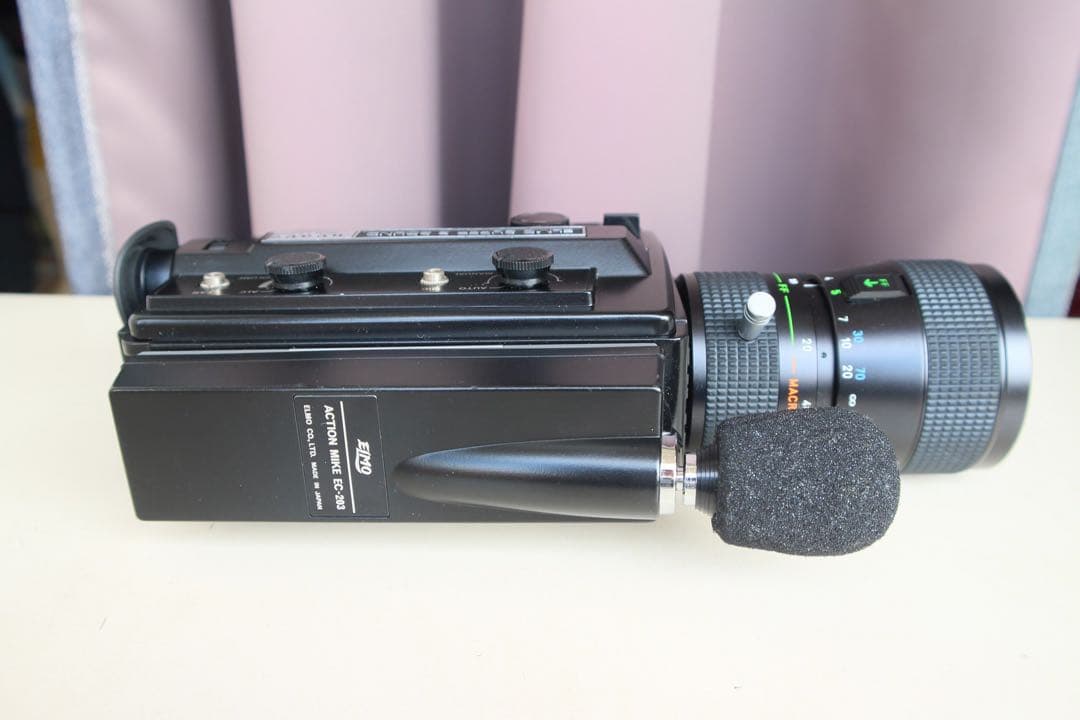 8mmフィルムカメラ ELMO SUPER8 SOUND 1050S 実写確認済 - メルカリ