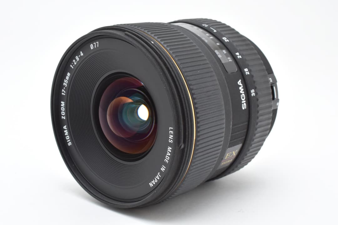 レンズ(ズーム) Sigma 17-35mm F2.8-4 EX DG HSM Canon