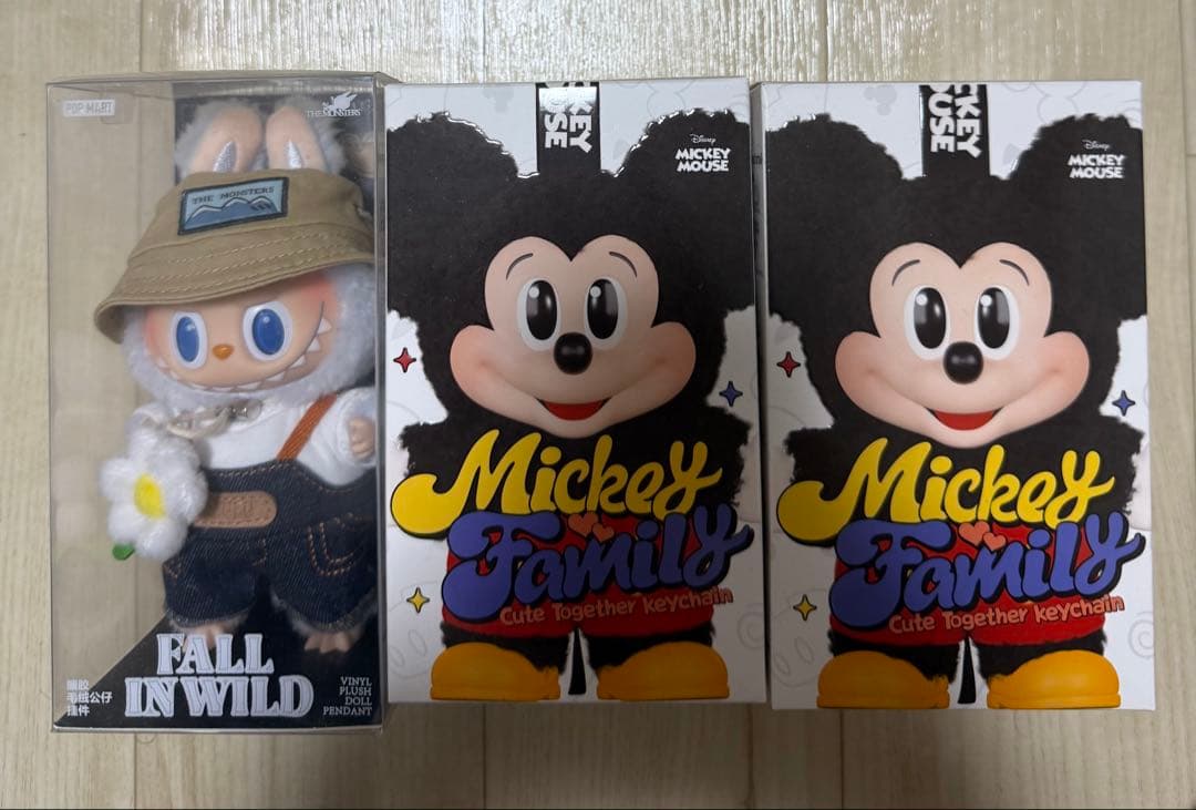 POPMARTラブブ LABUBU THE MONSTERS ぬいぐるみ 3個 imgrc0090617939.jpg