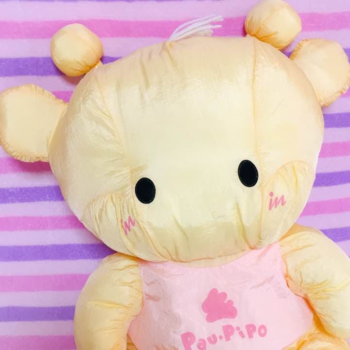 サンリオ 希少 パウピポ 特大 ぬいぐるみ - メルカリ