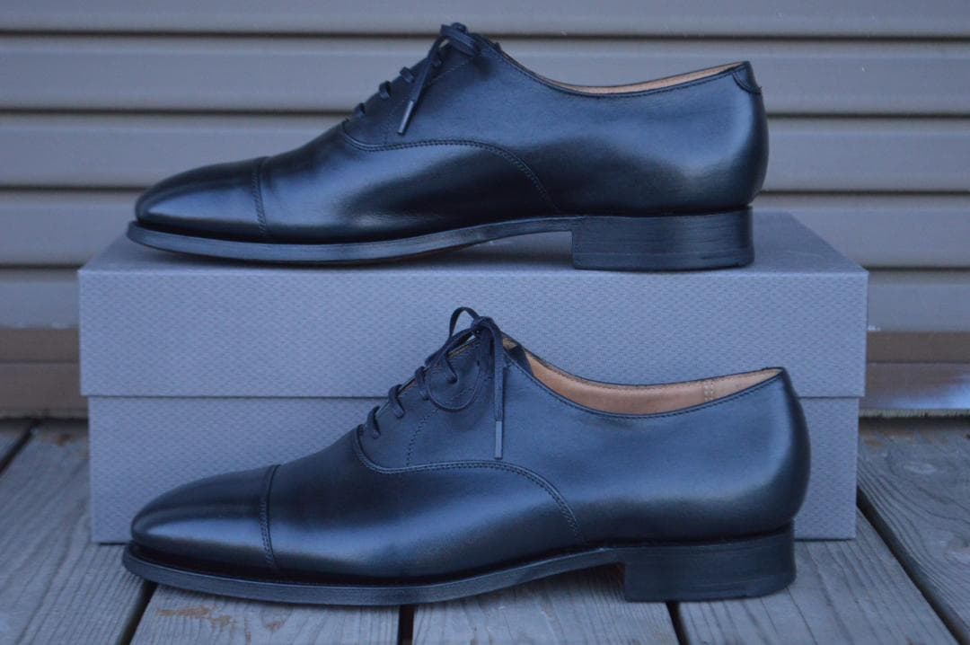 美品　CROCKETT＆JONES　CONNAUGHT　6.5E　ブラック