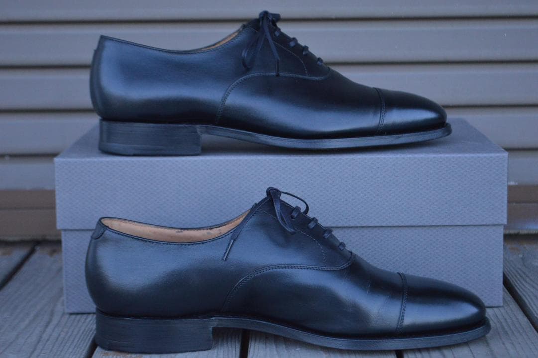 美品　CROCKETT＆JONES　CONNAUGHT　6.5E　ブラック