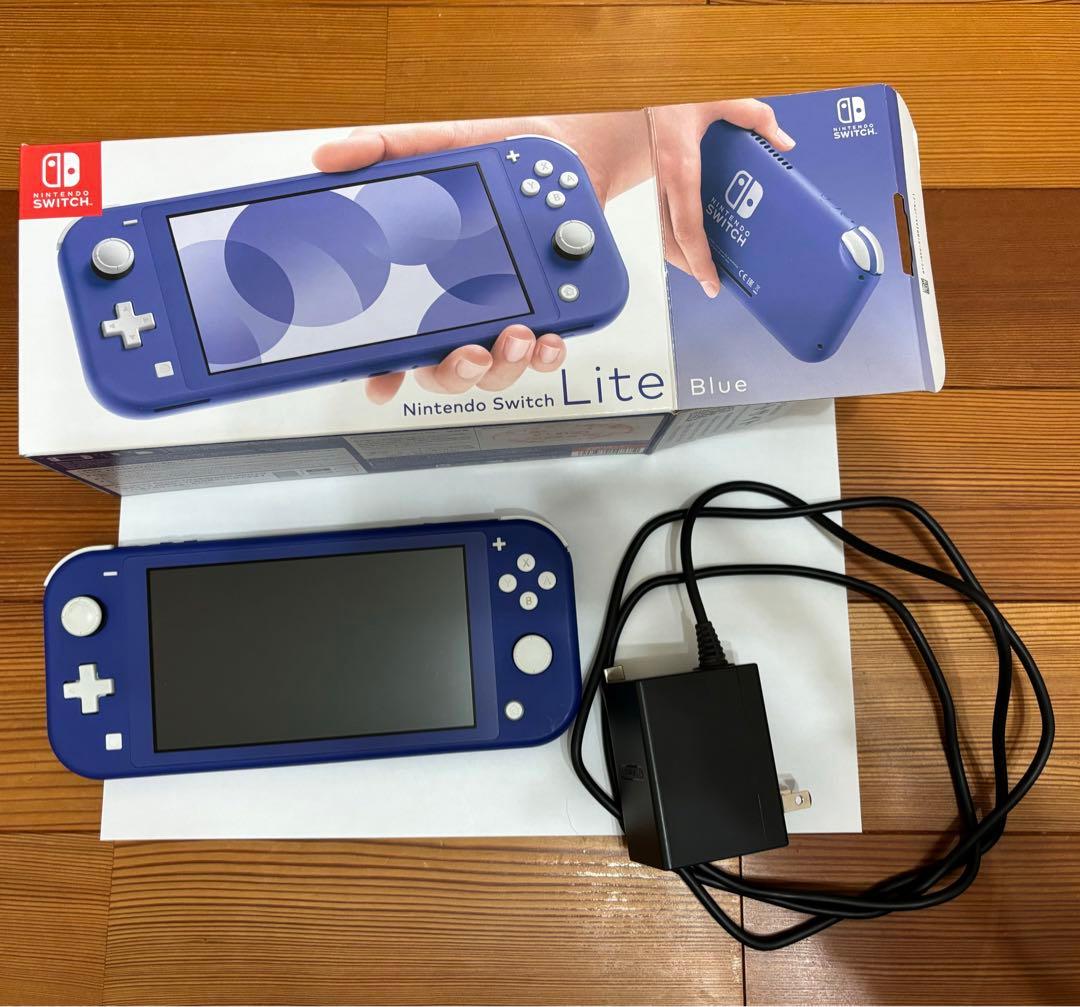 Nintendo Switch Light ジャンク品 充電器 箱付き ブルー Amazon.com: Nintendo Switch Lite Console – (Japanese Version