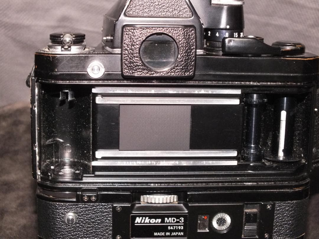 Nikon F2 MD-3 NIKKOR 55mm F1:1.2 SB-7付