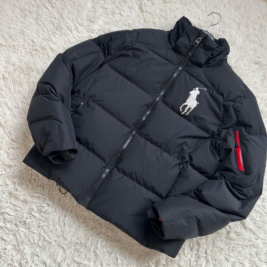 美品 ポロラルフローレン ビッグポニー ダウンジャケット ブラック L