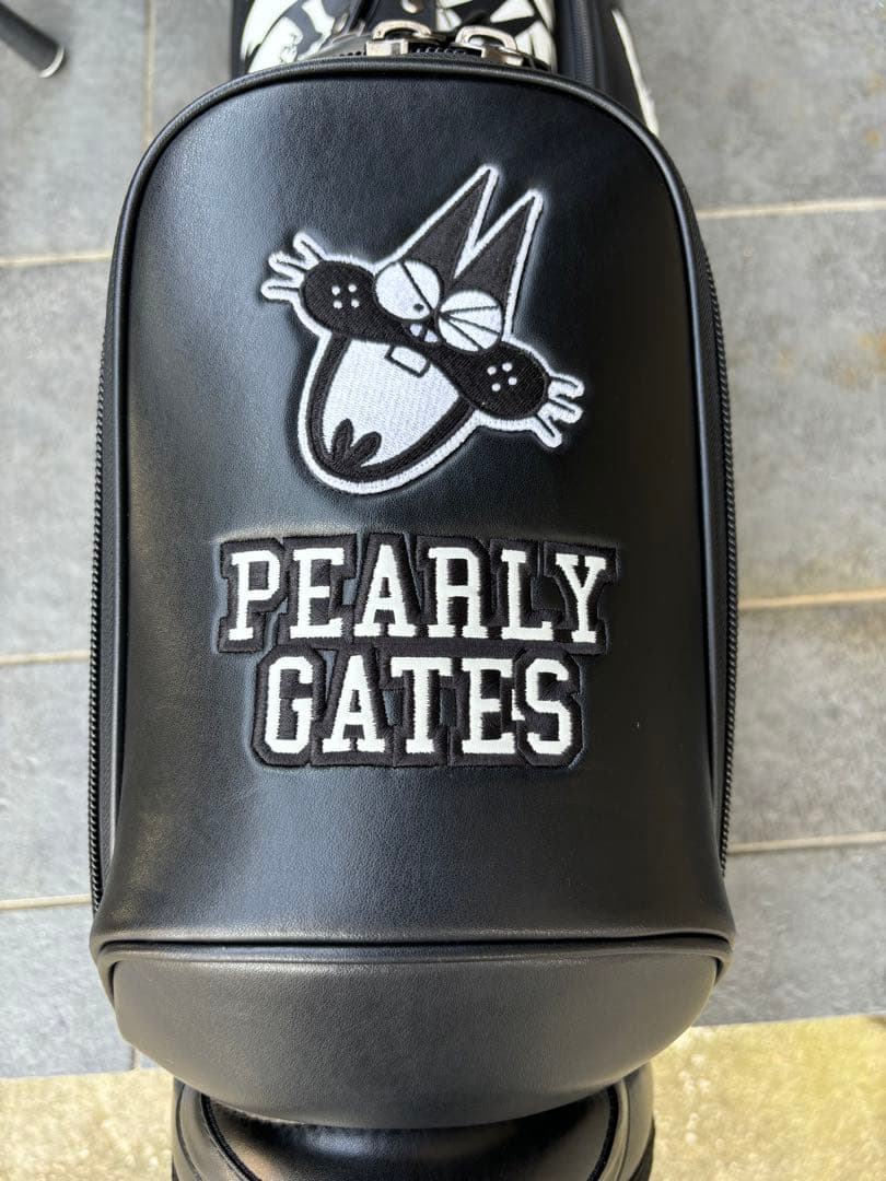 美品 入手困難 パーリーゲイツ ニャロメキャディバッグ キャディバッグ