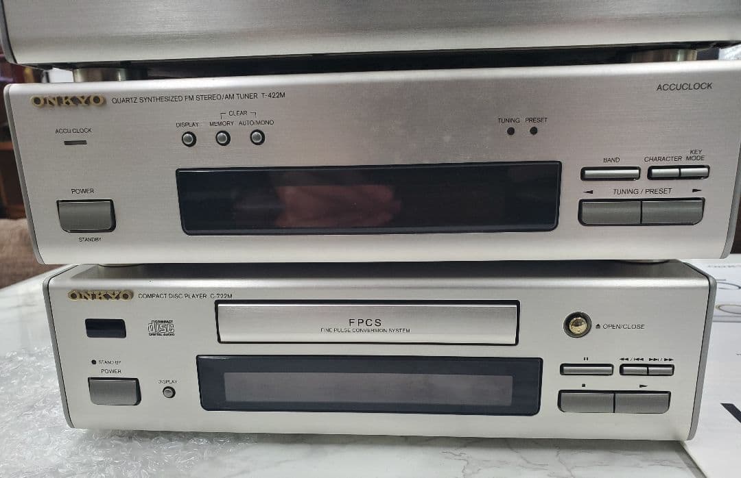 ONKYO オンキヨー アンプ ディスクプレーヤー他セットの通販はau PAY