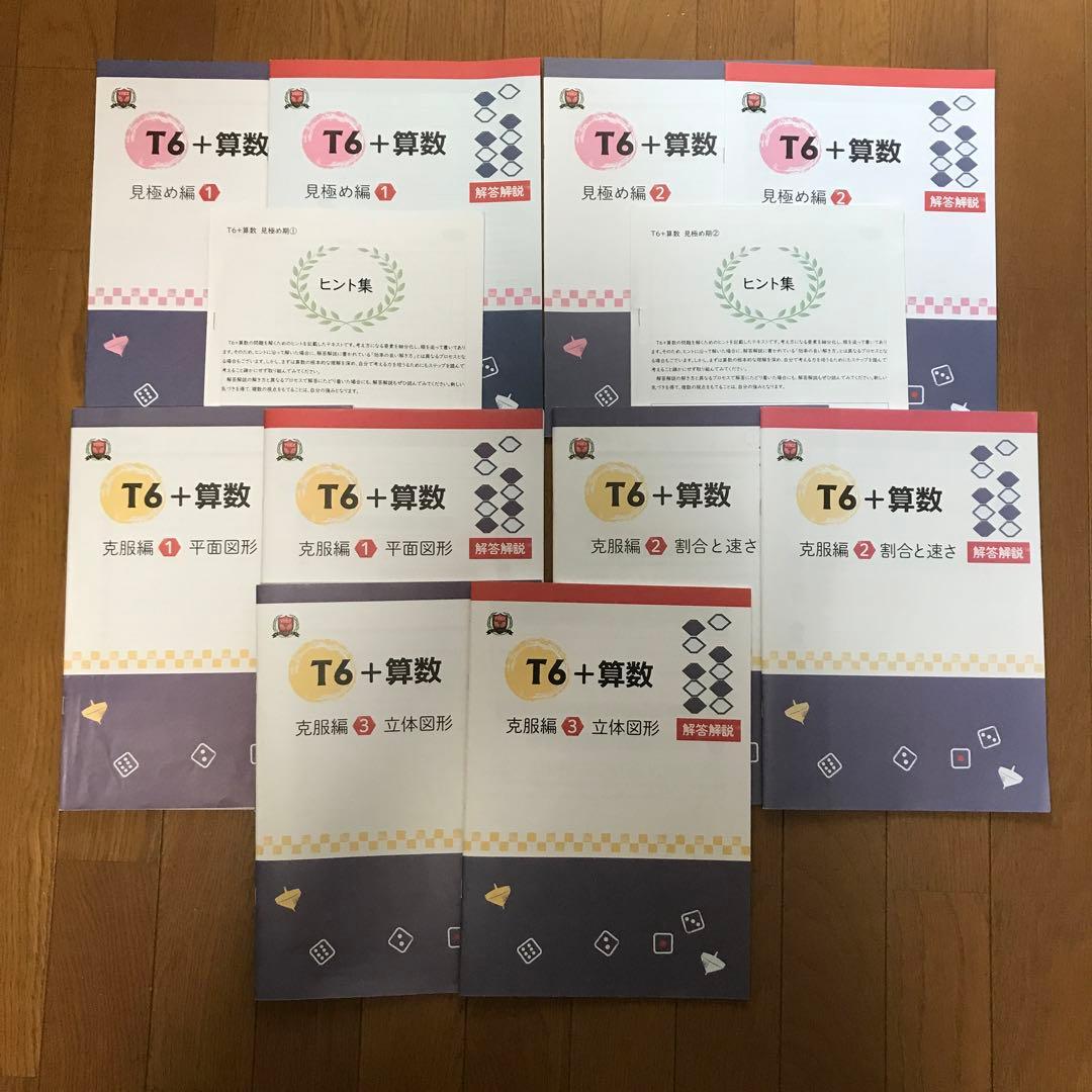 トイズアカデミーT6プラス算数 小学6年生 - メルカリ
