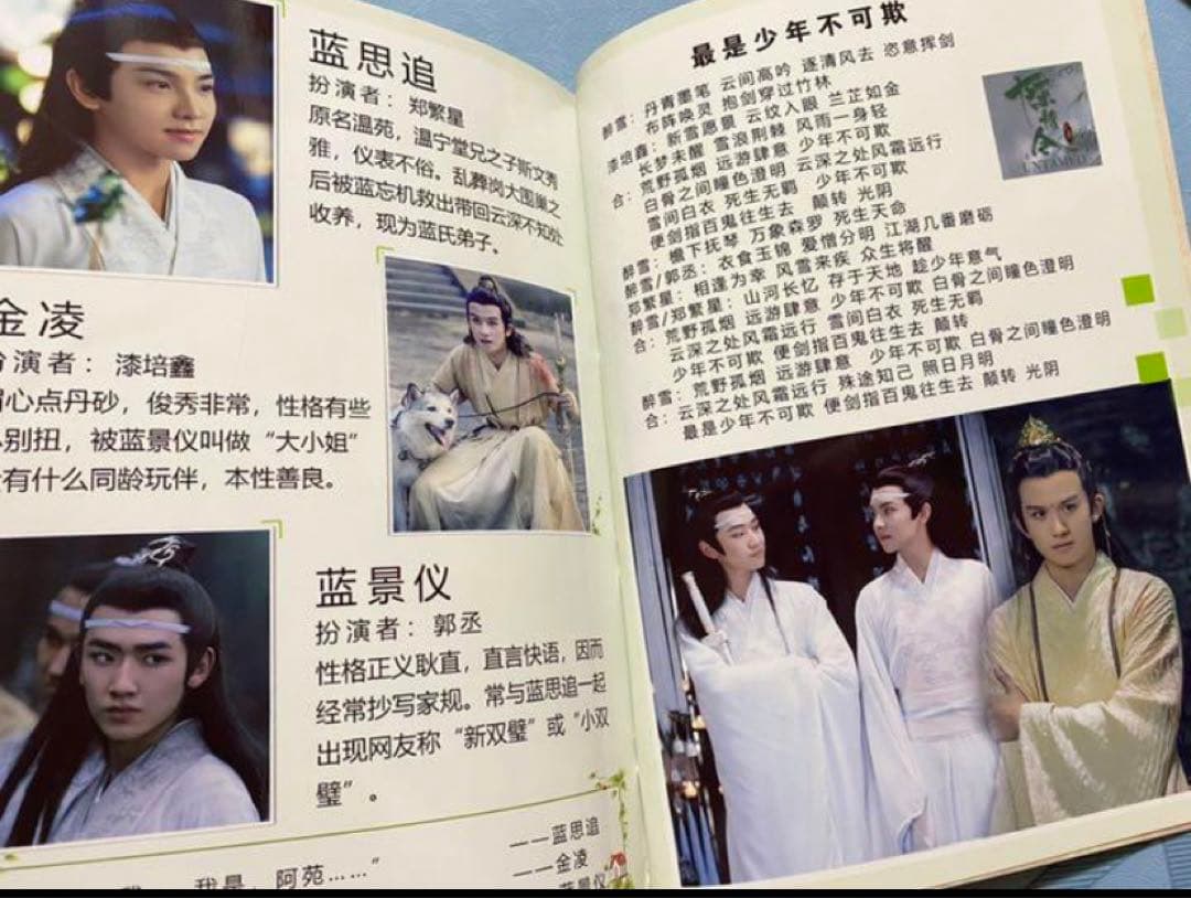 陳情令 肖戦 王一博【陳情未絶】全員集合写真集 珍蔵版 - メルカリ