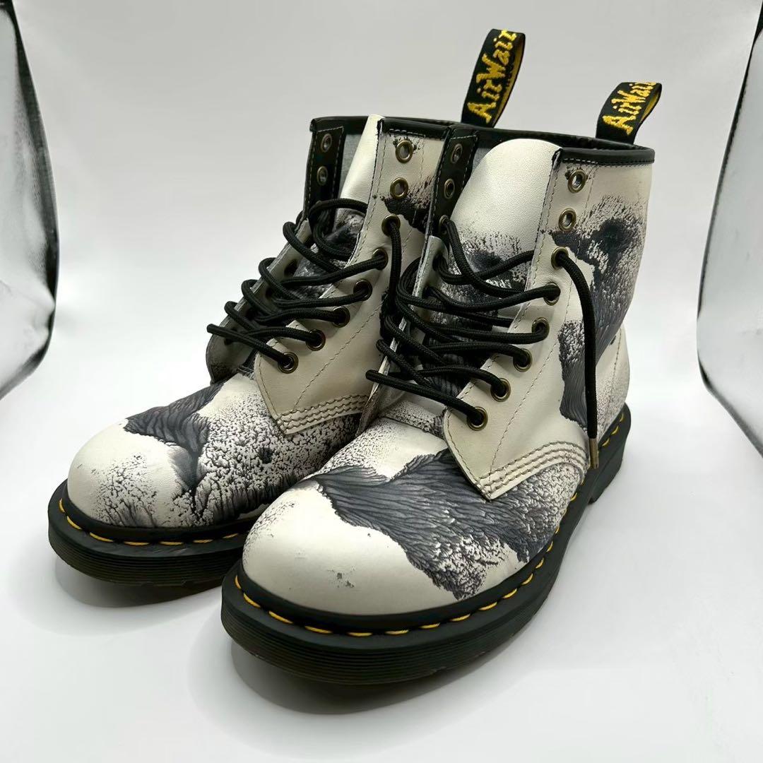 n*f様 Dr. Martens 美術館コラボ レザーブーツ 1460Tate Dr.Martens】1460 バックル プルアップ レザーブーツ 8ホール (Dr
