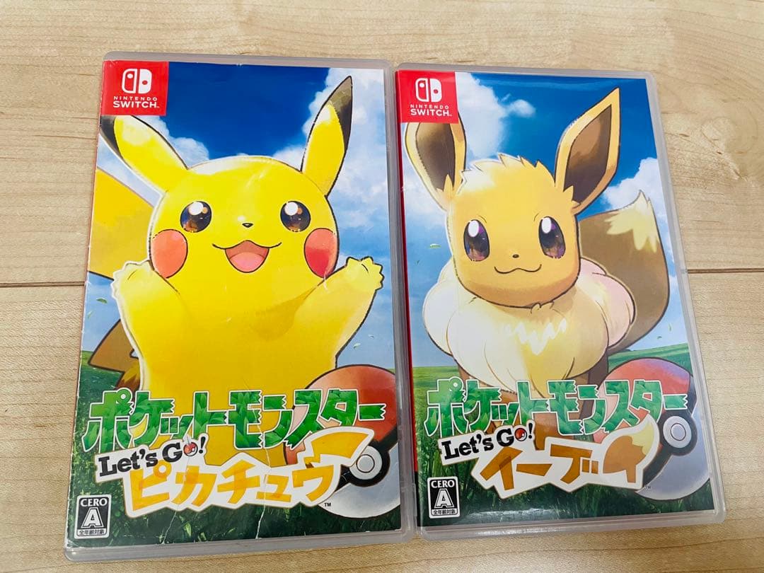 Switchソフト　ポケモン　レッツゴーピカチュウ　レッツゴーイーブイ　セット Amazon.co.jp: Nintendo Switch ポケットモンスター Let's Go