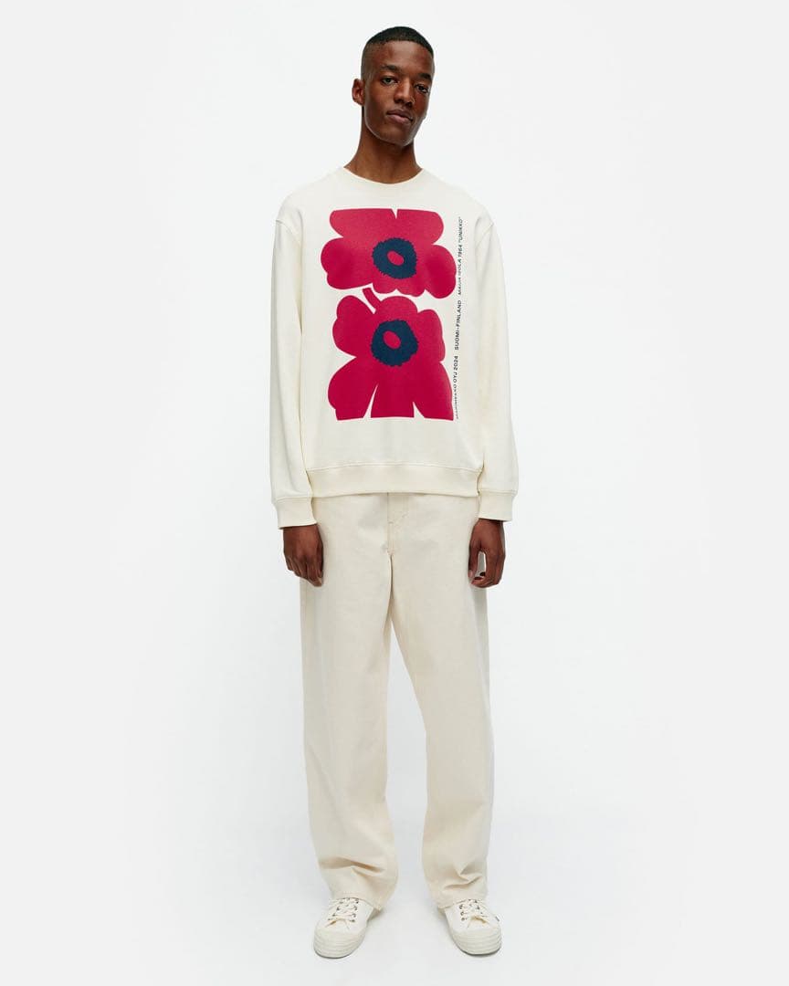 新品タグ付】限定色 マリメッコ UNIKKO60周年トレーナー ユニセックス