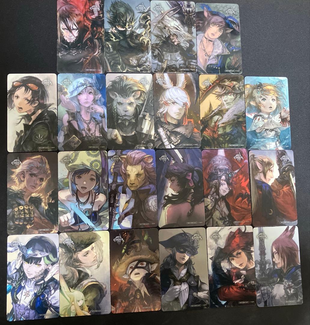 FF14 エオルゼアカフェ 大阪限定ジョブマグネット 22種 コンプリート