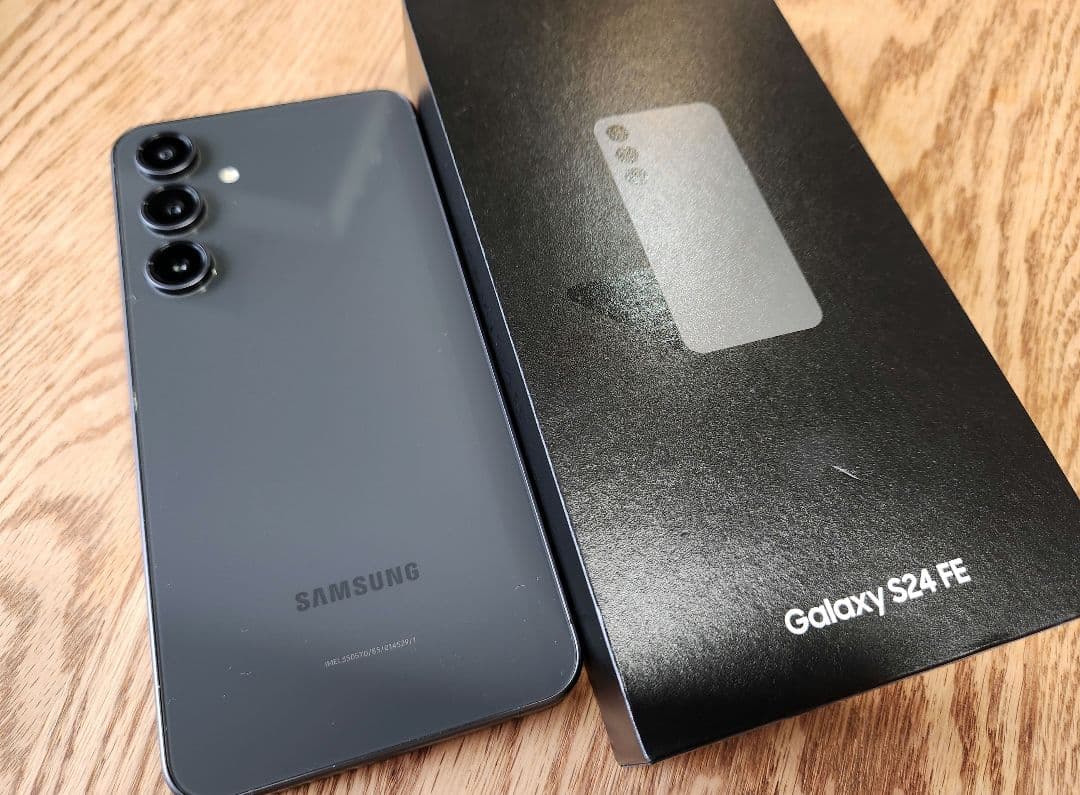 Galaxy S24FE 128GB グレー　本体　箱付き Samsung Galaxy S24 FE - 128 GB - Graphite (Unlocked) for sale