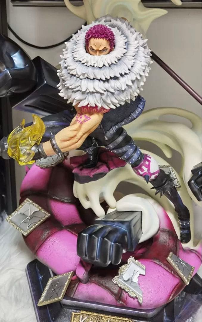 ワンピース カタクリ ガレージキット ガレキ スタチュー③① - メルカリ