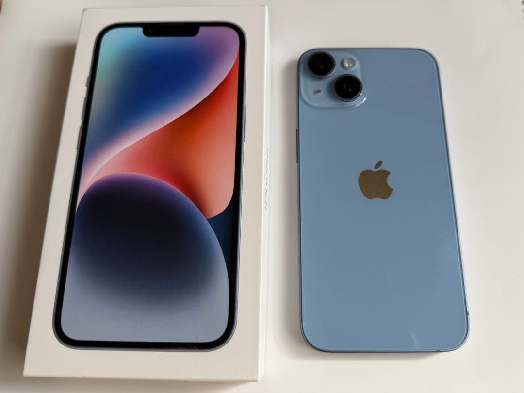 Apple iPhone 14 128GB ブルー SIMフリー Amazon | 【整備済み品】 Apple iPhone 14 128GB ブルー SIMフリー 5G