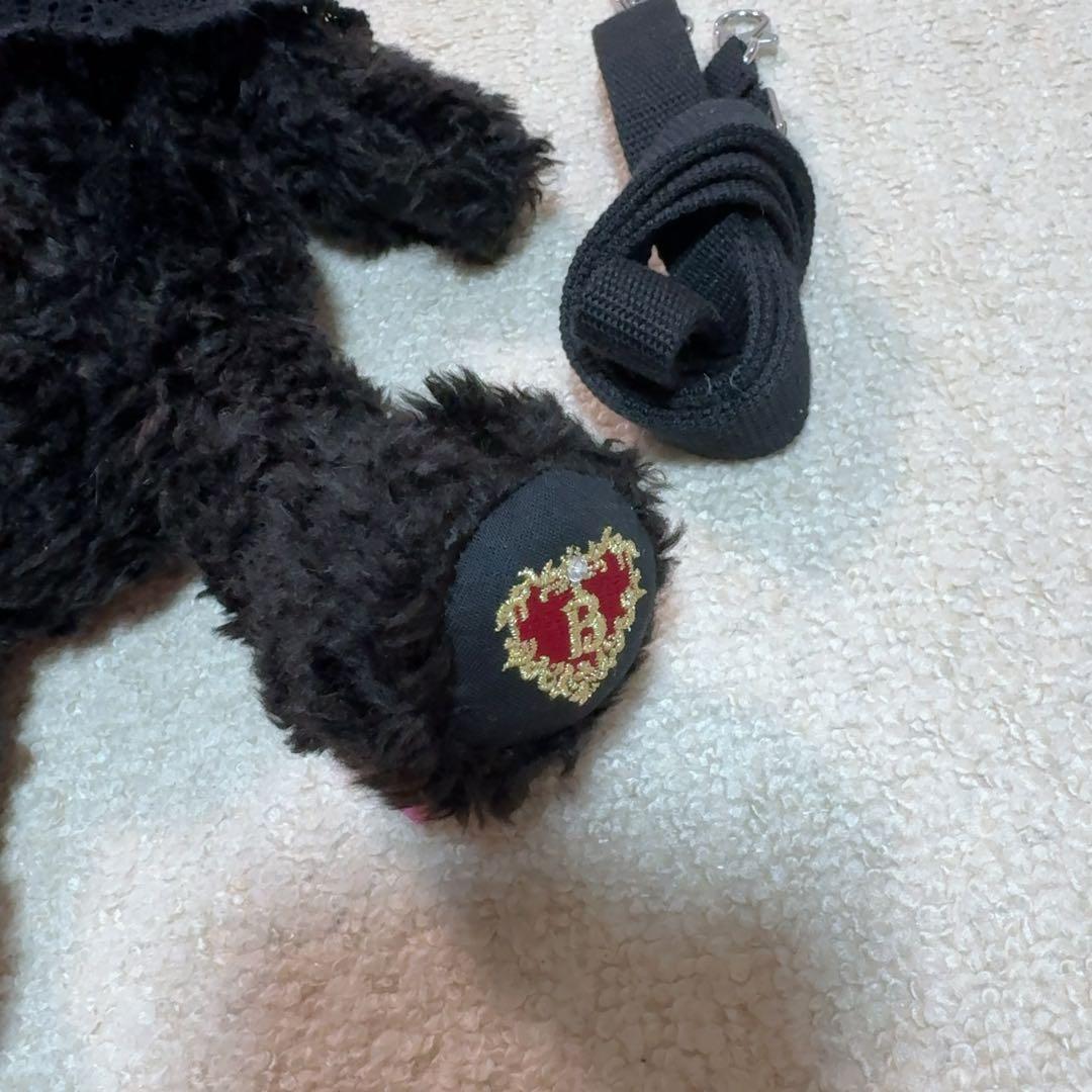 うさくみゃちゃんポシェット 黒サックス - メルカリ