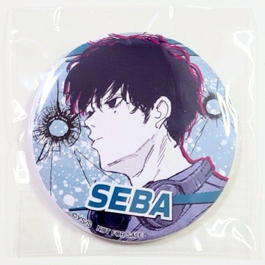 勢羽夏生　缶バッジ　300万部突破記念　当選品　ゼブラック　サカモトデイズ12巻 勢羽夏生 缶バッジ 300万部突破記念 当選品 ゼブラック サカモトデイズ12