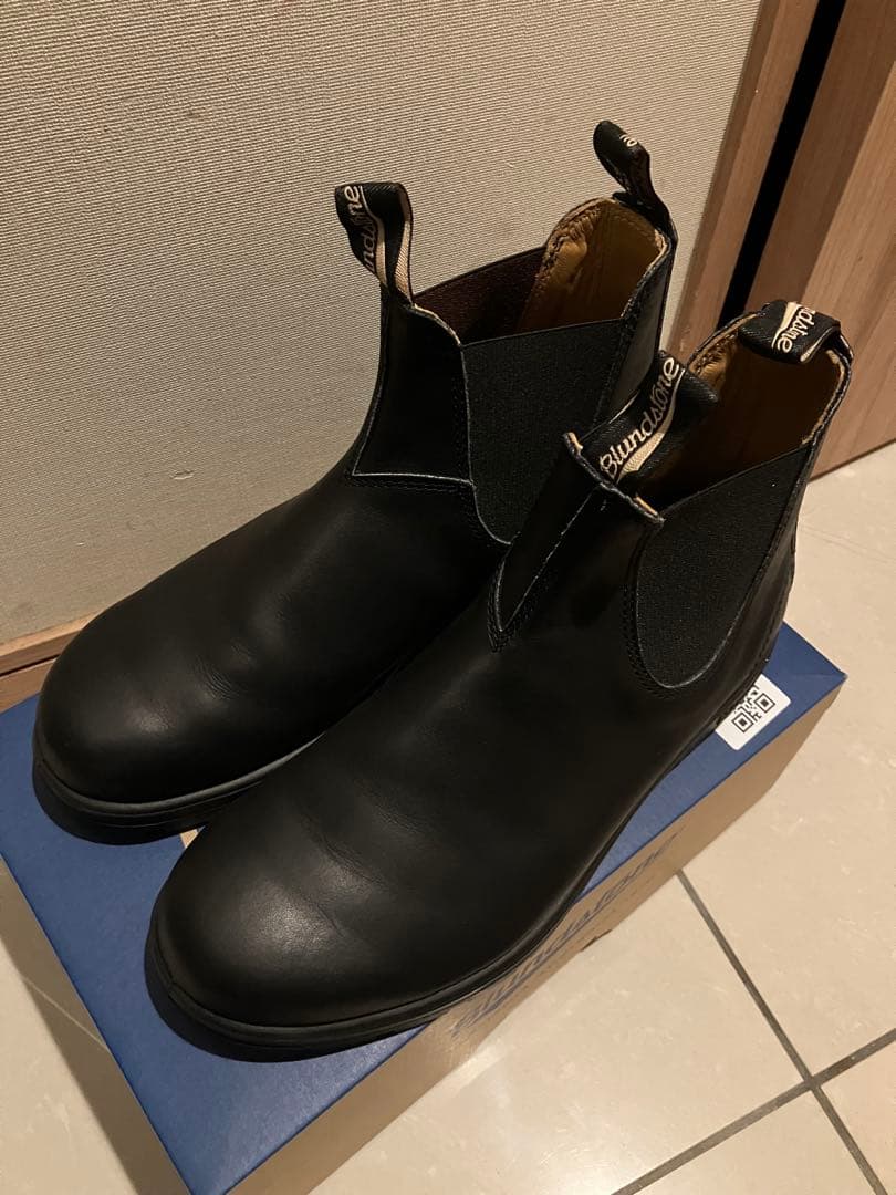 Blundstone サイドゴアブーツ クラシック ボルタンブラック サイズ9