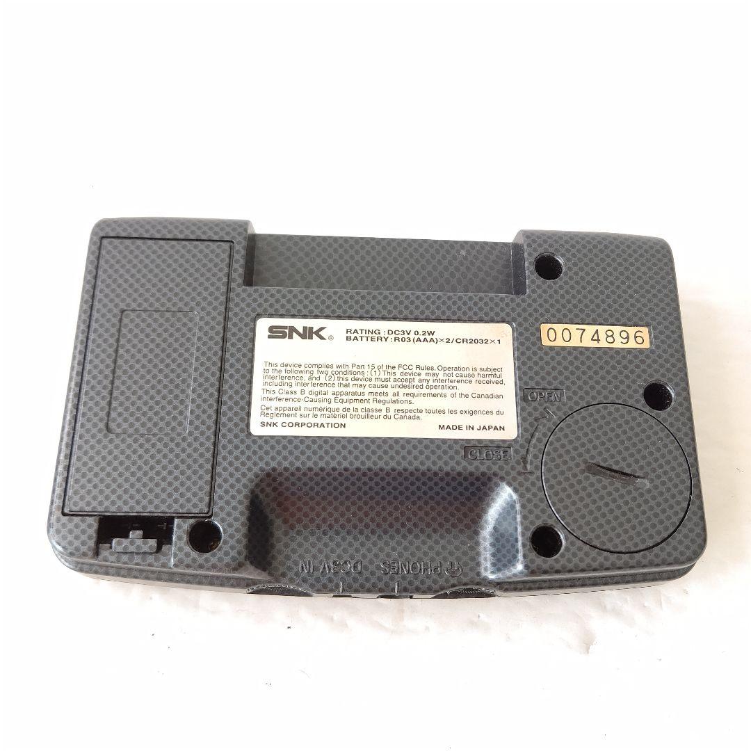 SNK ネオジオポケット カーボンブラック 美品 NEOGEO POCKET - メルカリ