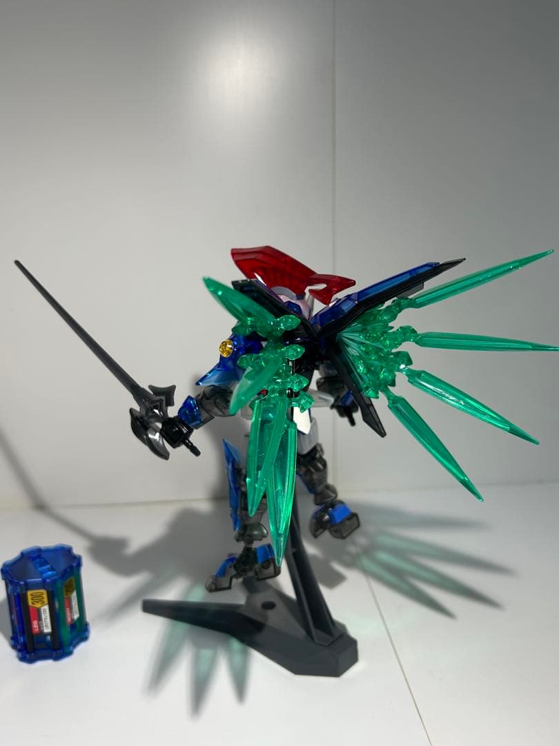 プラモデル 模型 組立済 ダンボール戦機 LBX クリア アキレスD9 - メルカリ