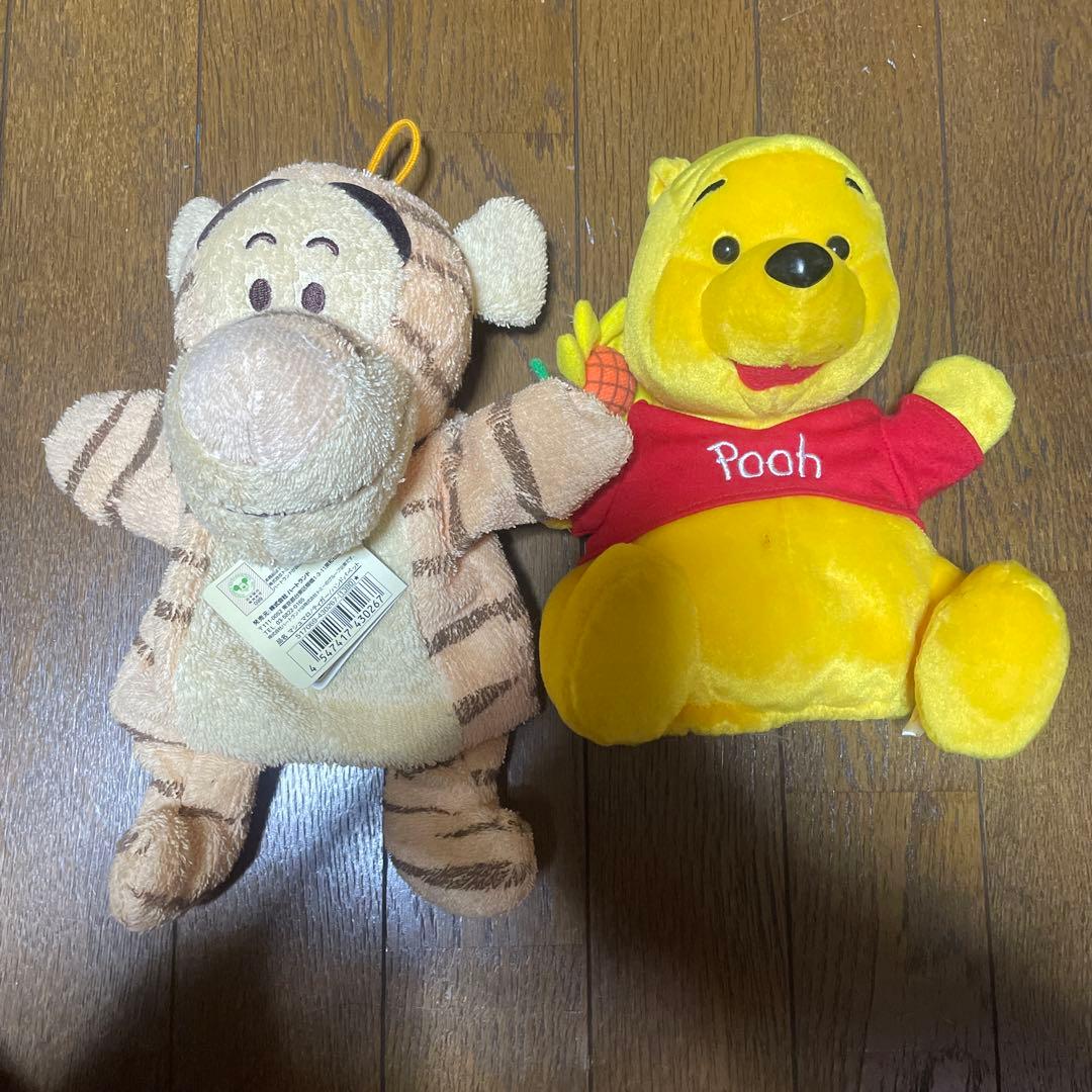 プーさん ラビット ピグレット ティガー イーヨー ぬいぐるみ まとめ