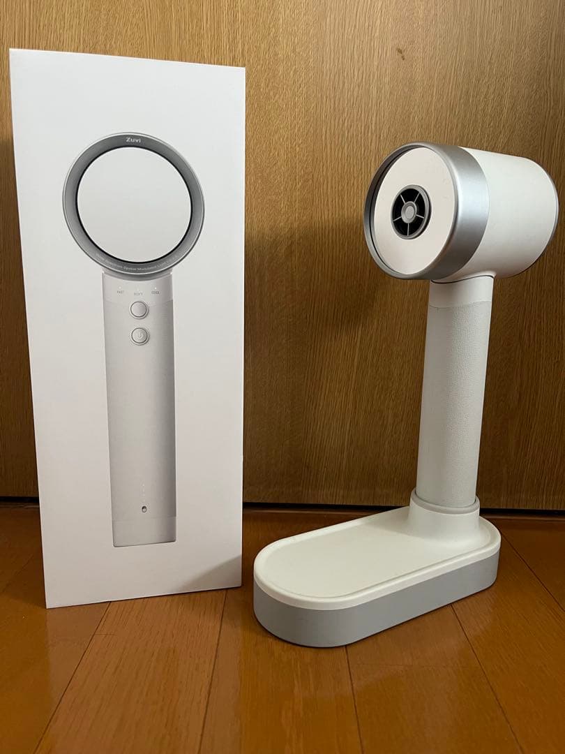 Zuvi Halo コードレス光ケア ヘアドライヤーHA100/箱付き Zuvi Halo 光ヘアケアコードレスドライヤー