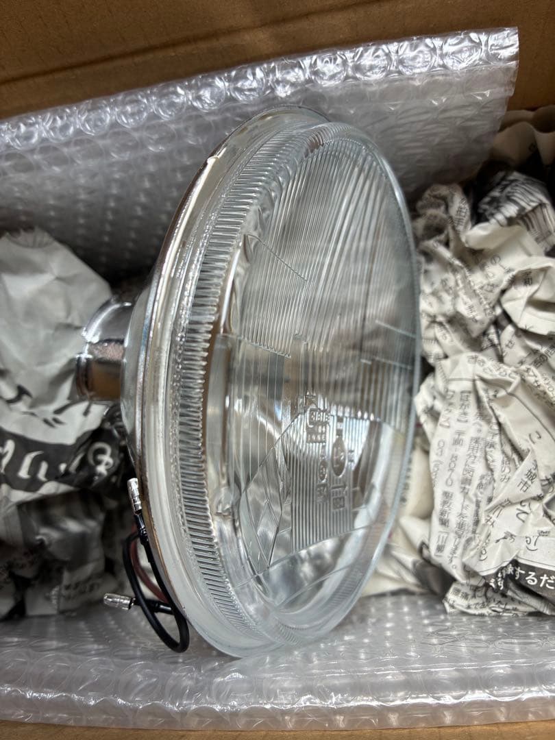 CIBIE 162π 凹み ヘッドライト CB FT KH SS シビエ - メルカリ