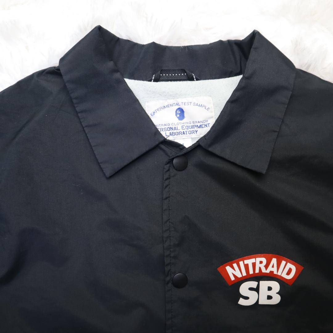 NITRAID SB ナイトレイド コーチジャケット スケボー ブラック L