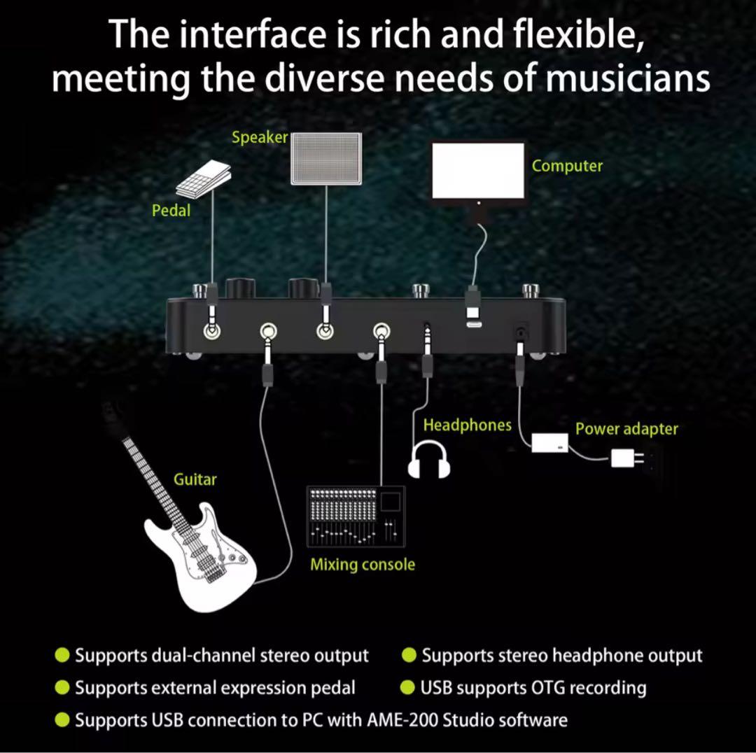 1点限り】Audota Ame-200 マルチエフェクター
