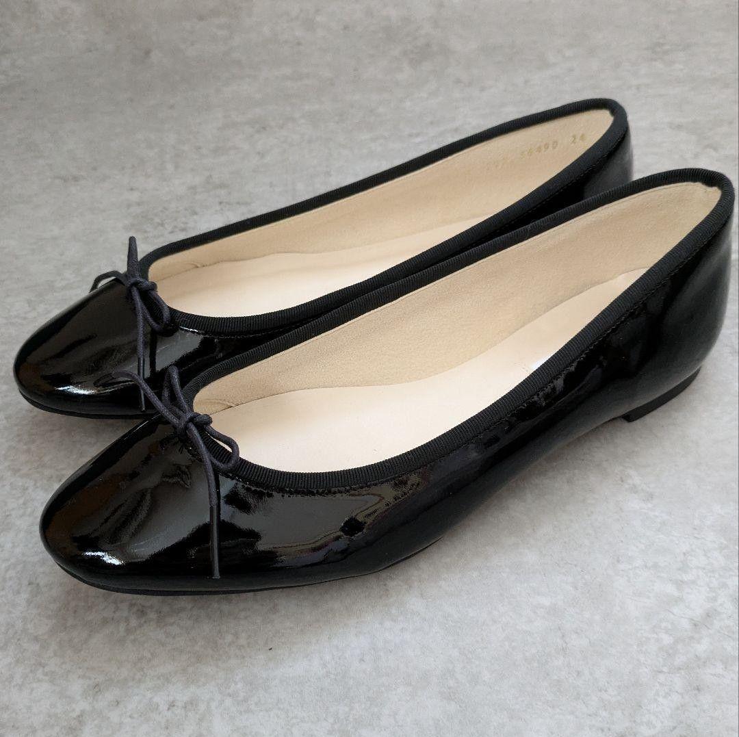 ODETTE E ODILE バレリーナ フラット10↓↑ 24cm バレリーナ24A フラット10↓↑