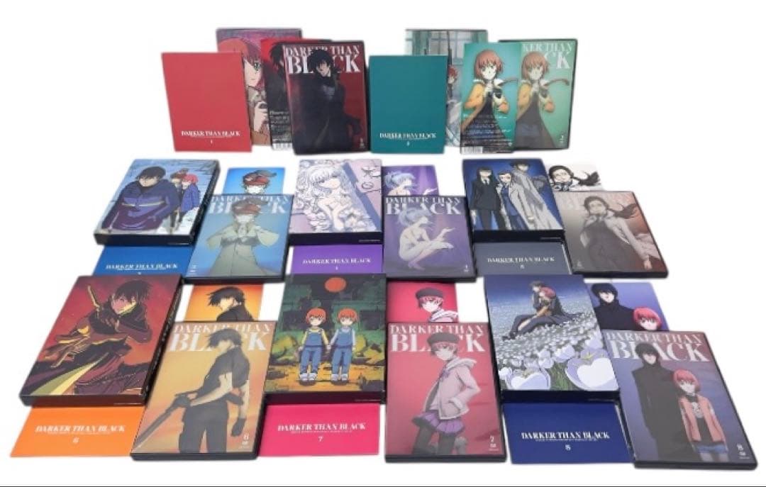 DARKER THAN BLACK -流星の双子- DVD 全8巻セット アニメ