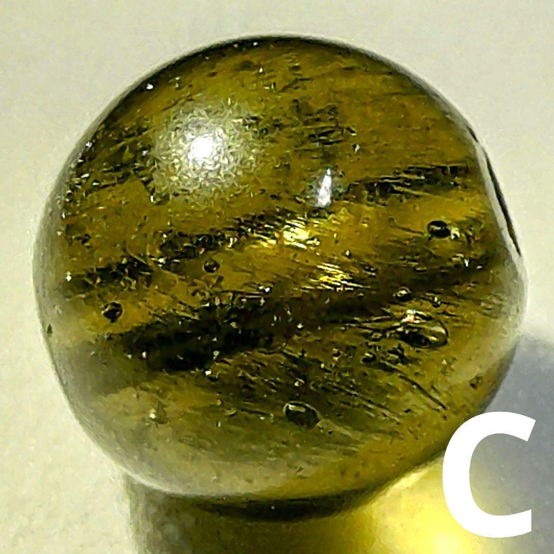 ☆(くまこ⭐様専用！)モルダバイト 7.5ミリ珠 ビーズCD(鑑別コピー付)