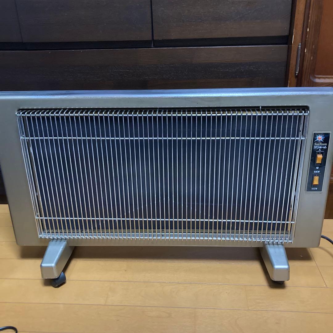 サンルーム　遠赤外線(輻射式)パネルヒーター サンルミエ　ワイド サンルミエ パネルヒーター 遠赤外線 キュート (パールゴールド) 送料