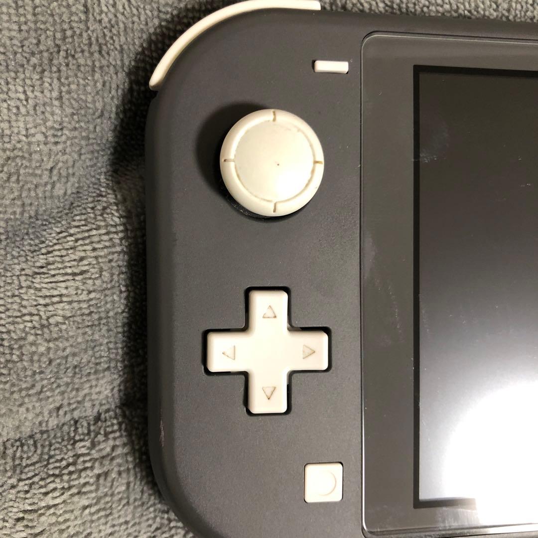 Nintendo Switch Lite グレー 本体 充電器付き - メルカリ
