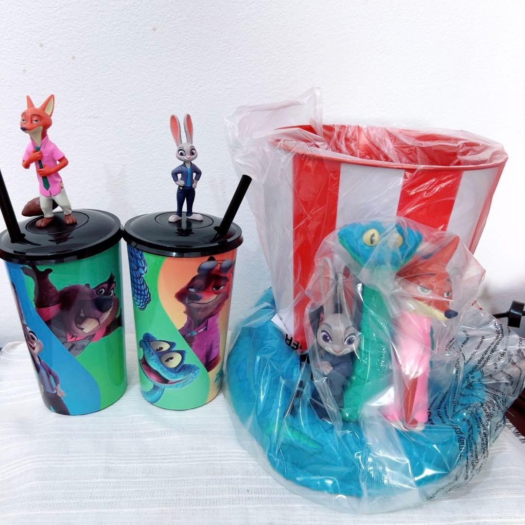 ズートピア2 TOHOシネマズ限定 ポップコーンカップ&ドリンクカップ