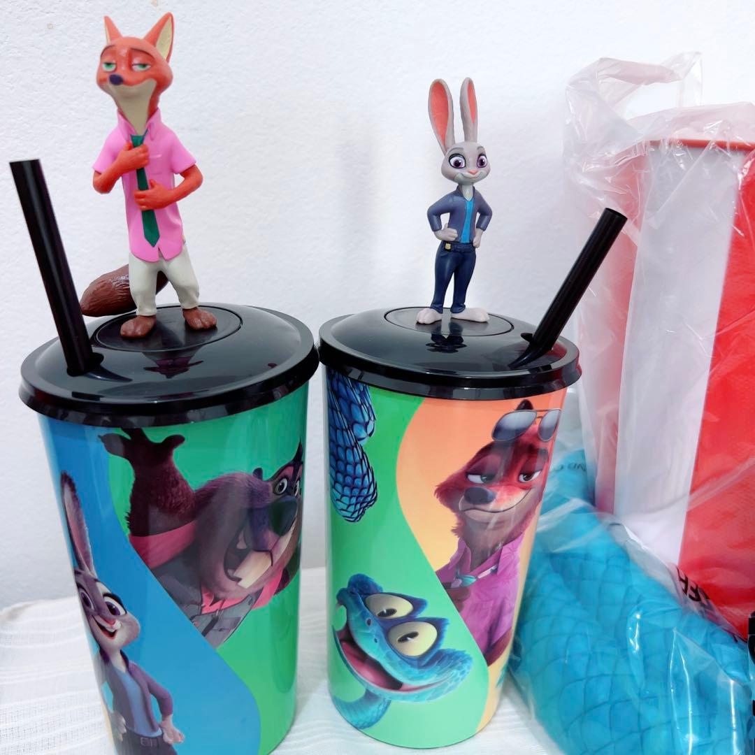 ズートピア2 TOHOシネマズ限定 ポップコーンカップ&ドリンクカップ
