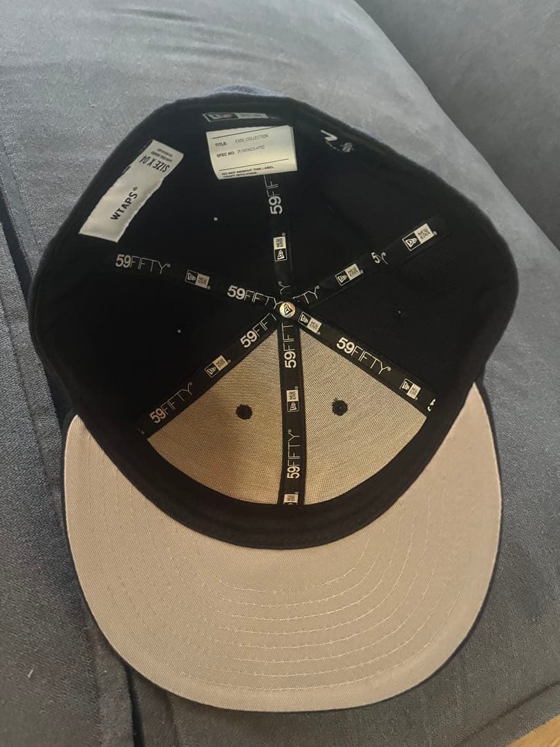 WTAPS 59FIFTY ベースボールキャップ ネイビー 7 5/8 25aw - メルカリ