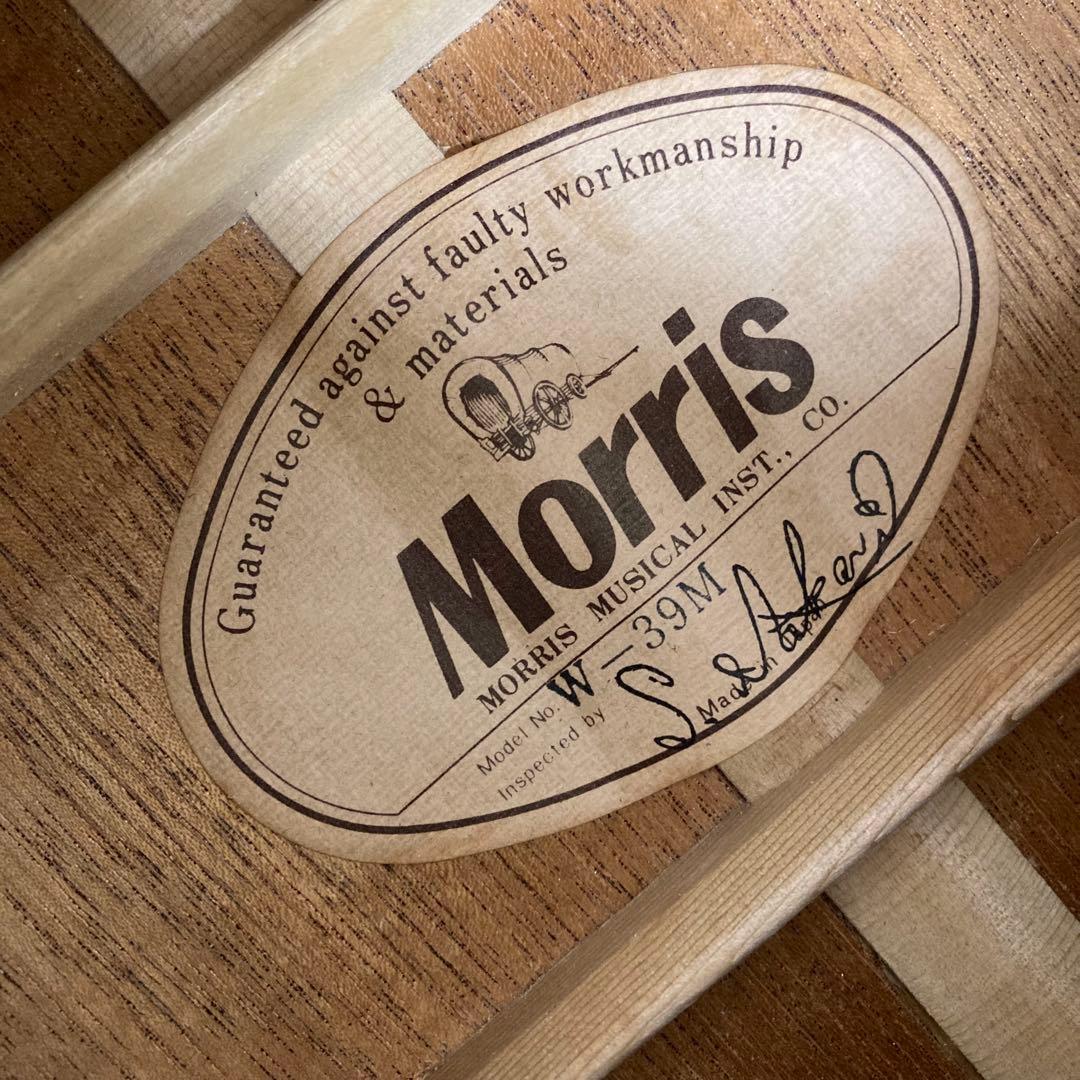 f408-32 Morris モーリス W-39M アコースティックギター - メルカリ