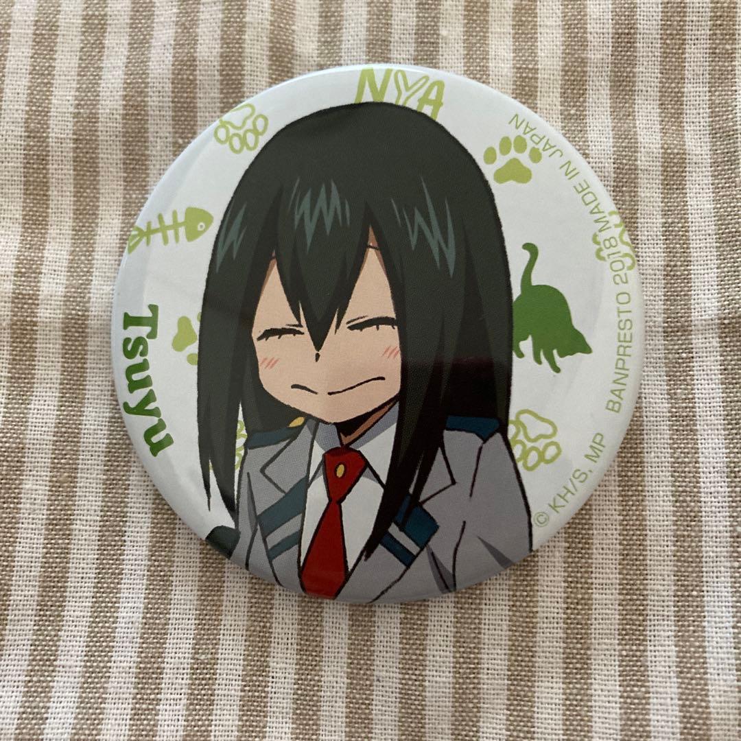 ヒロアカ 梅雨ちゃん 缶バッジ - メルカリ