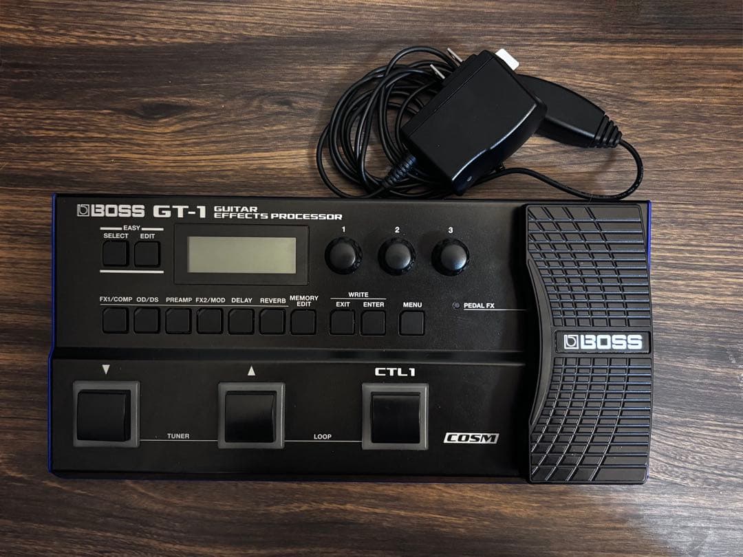 BOSS GT-1 マルチエフェクター 電源アダプタ付き Amazon.co.jp: BOSS GT-1 マルチエフェクター 純正アダプター付き
