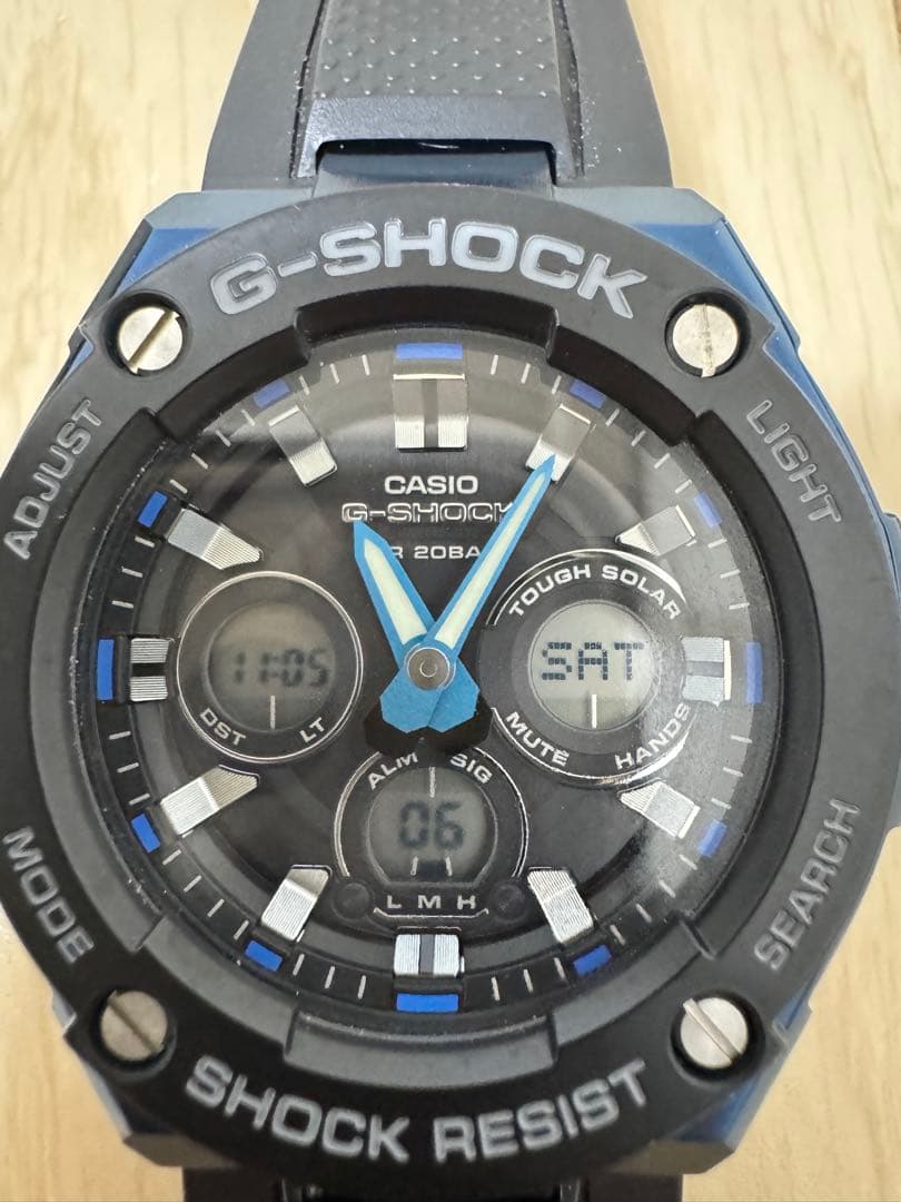CASIO G-SHOCK G-STEEL GST-S300G タフソーラー Casio G-Shock Analog Digital Solar Sport Watch GST-S300G-1A4