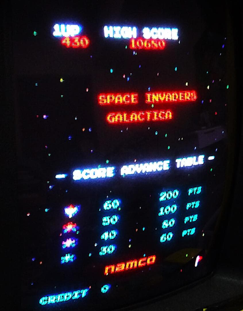 ギャラクシャン アーケード 基板 galaxian JAMMA ハーネス付