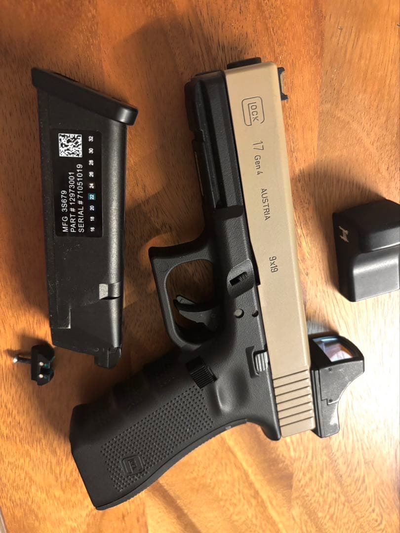 東京マルイ glock17 gen4 エアガン　美品 TOKYO MARUI（東京マルイ） 【東京マルイ】グロック17 Gen.4【ガス
