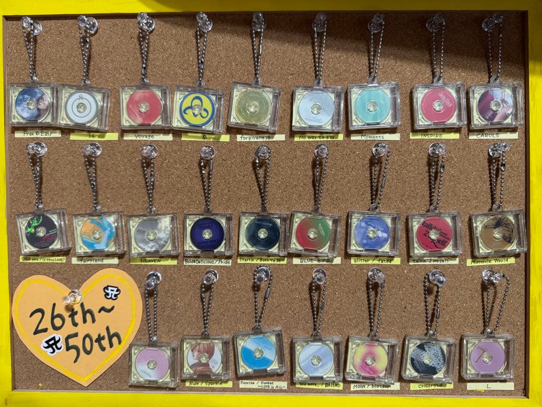 浜崎あゆみ ミニチュアCDコレクション 全50種 コンプリート - メルカリ