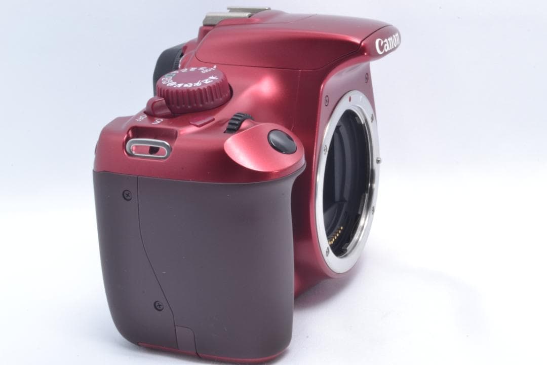 極美品✨Canon Kiss X50✨標準レンズ✨初期不良保証✨希少レッドカラー