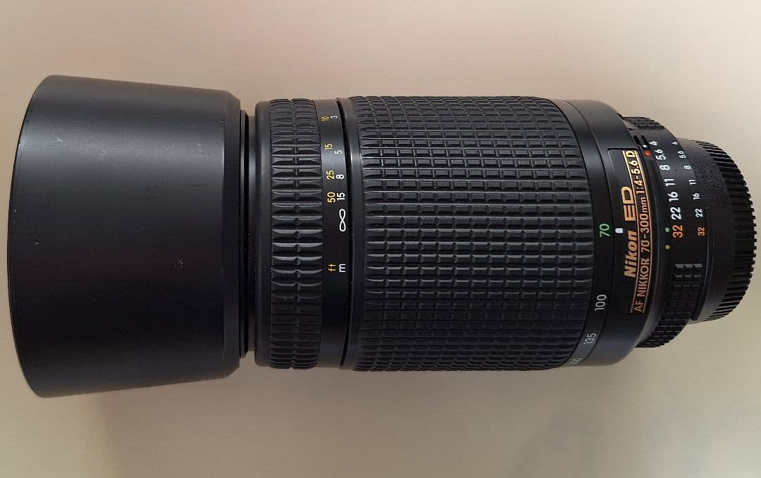 Nikon 70-300mm f/4-5.6 EDレンズ