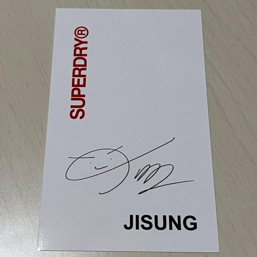 ☆購入特典☆ NCTDREAM×SUPERDRY チソン サインポストカード - メルカリ