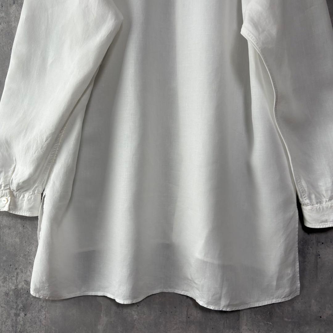 MITTAN ミタン 大麻ワイドシャツ SH-98 白 2 ユニセックス ヘンプ