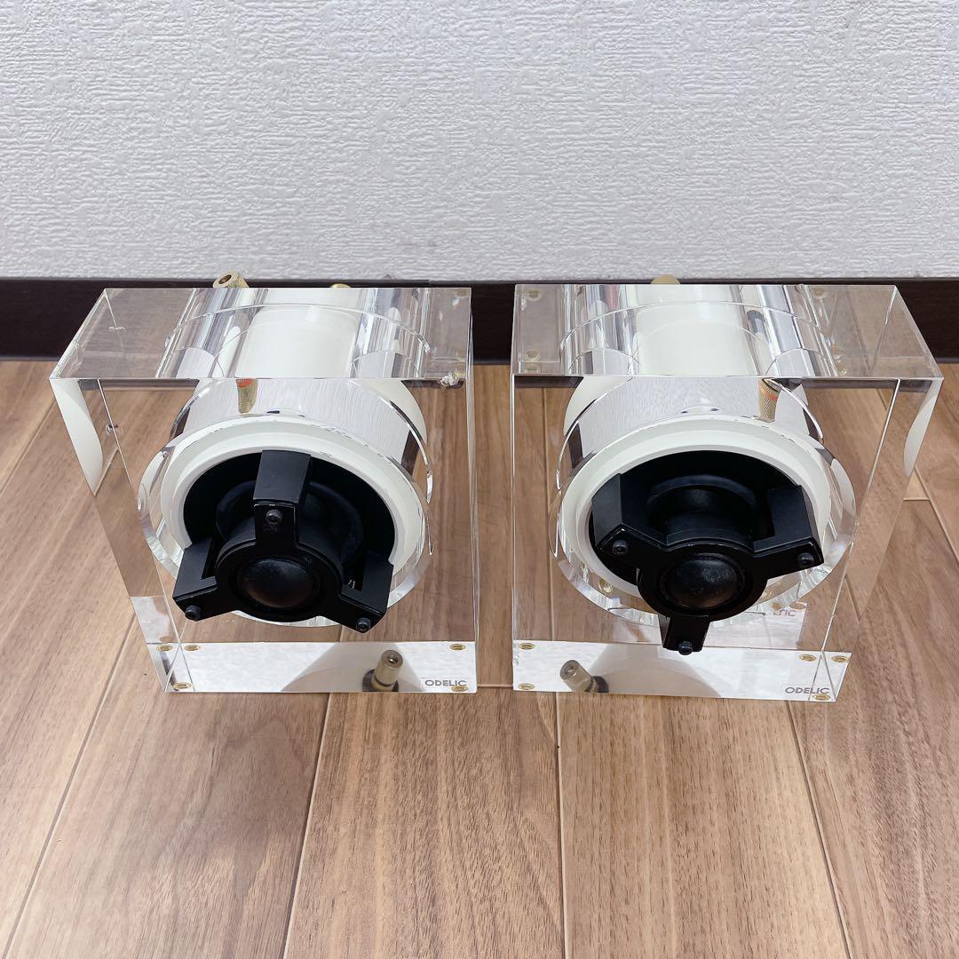 ODELIC × KENWOOD ガラススタンドスピーカー SP0001 2個 - メルカリ